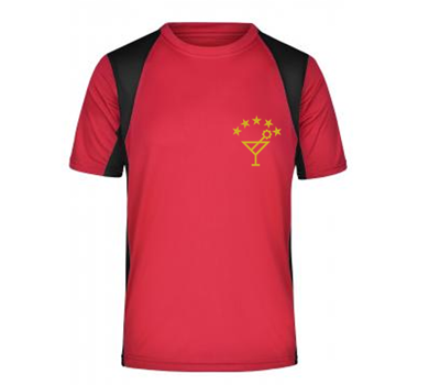 EM-Funktionsshirt red Herren Front